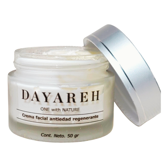 Crema facial  natural antiedad regenerante